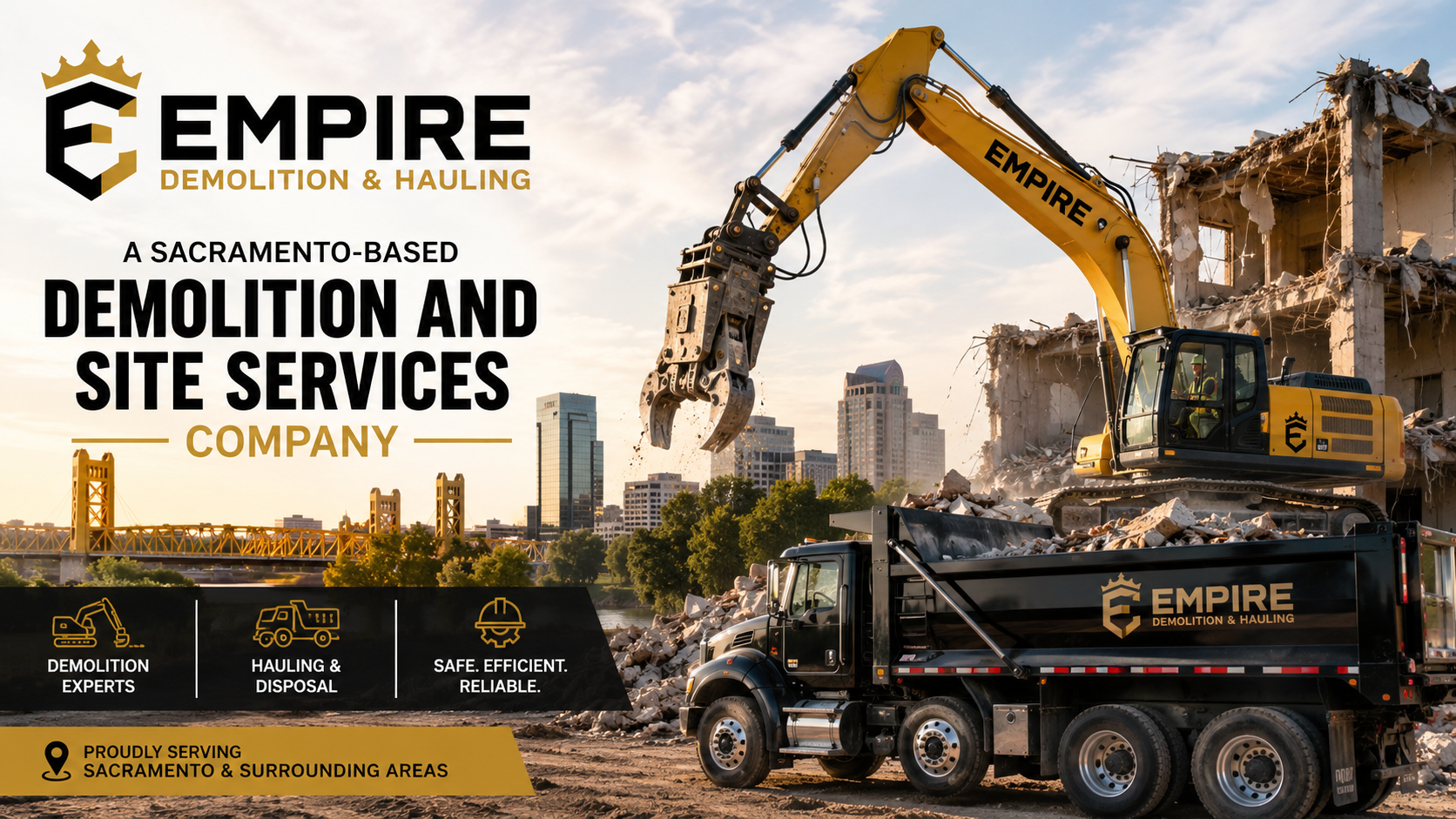 Empire Demolition and Hauling: A Sacramento-Based Demolition and Site Services Company